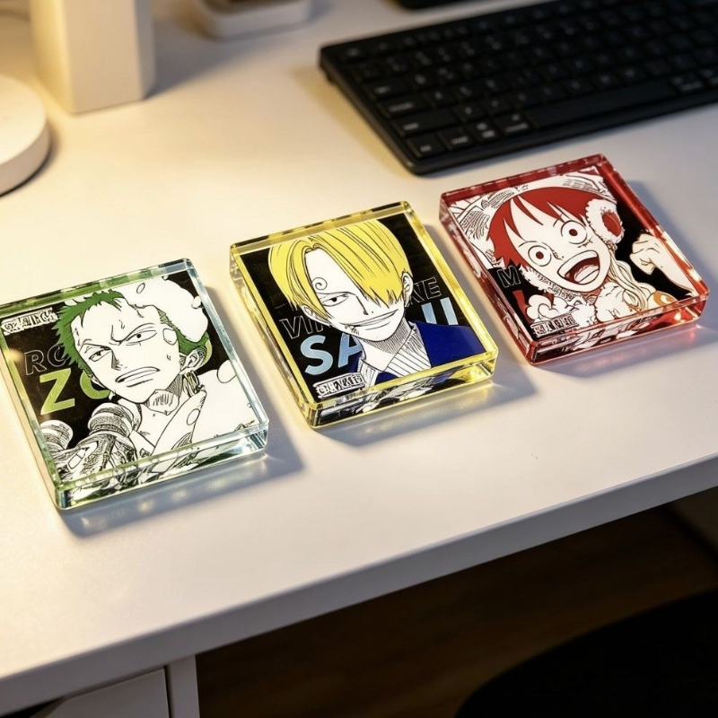 Atv Parts - Kartu akrilik One Piece Roronoa Zoro