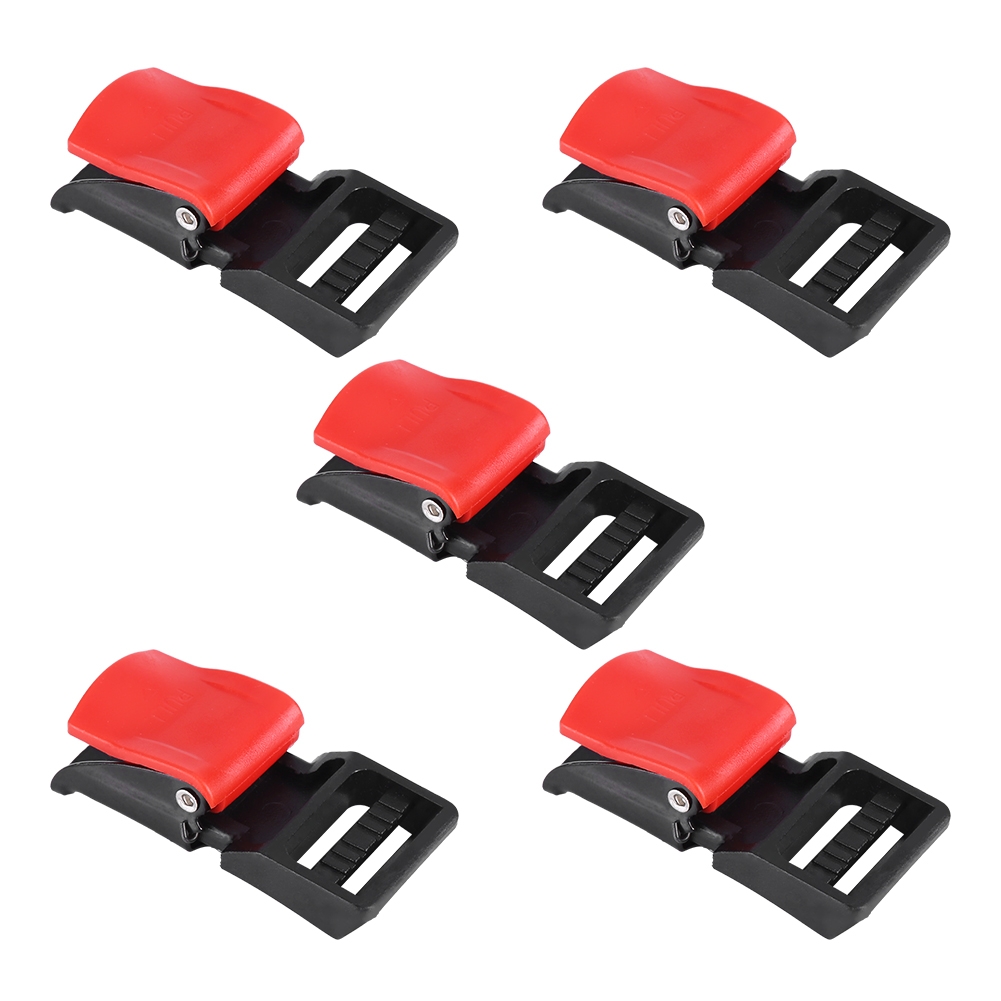 Quick Release Buckle Motorcycle Helmet - 5 buah Gesper Klip Helm Motor