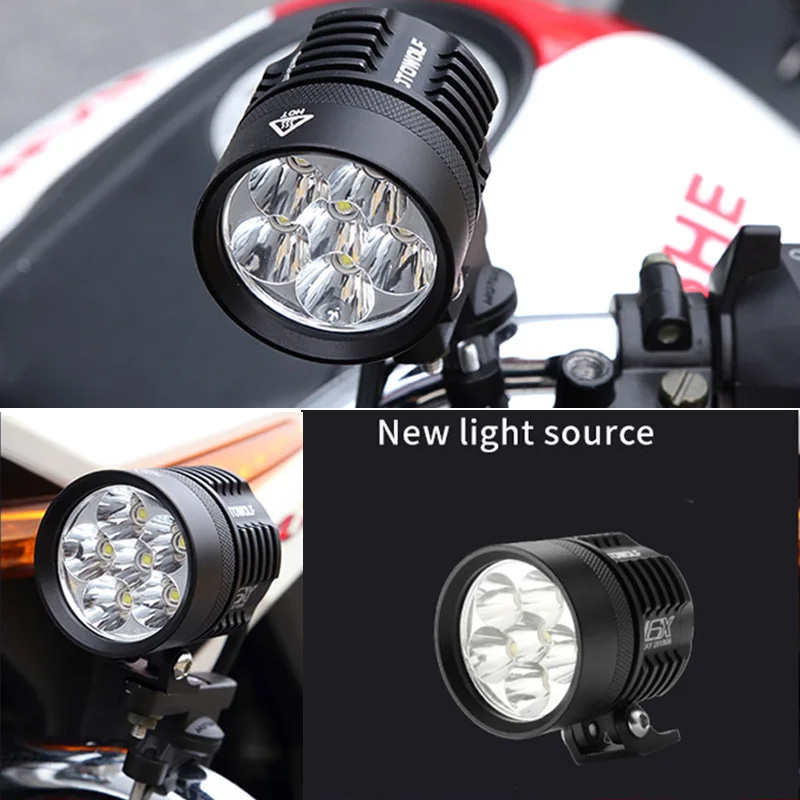 Lampu Depan Sepeda Motor Strob - Universal Motorcycle Led Headlight Projector ulasan dan harga