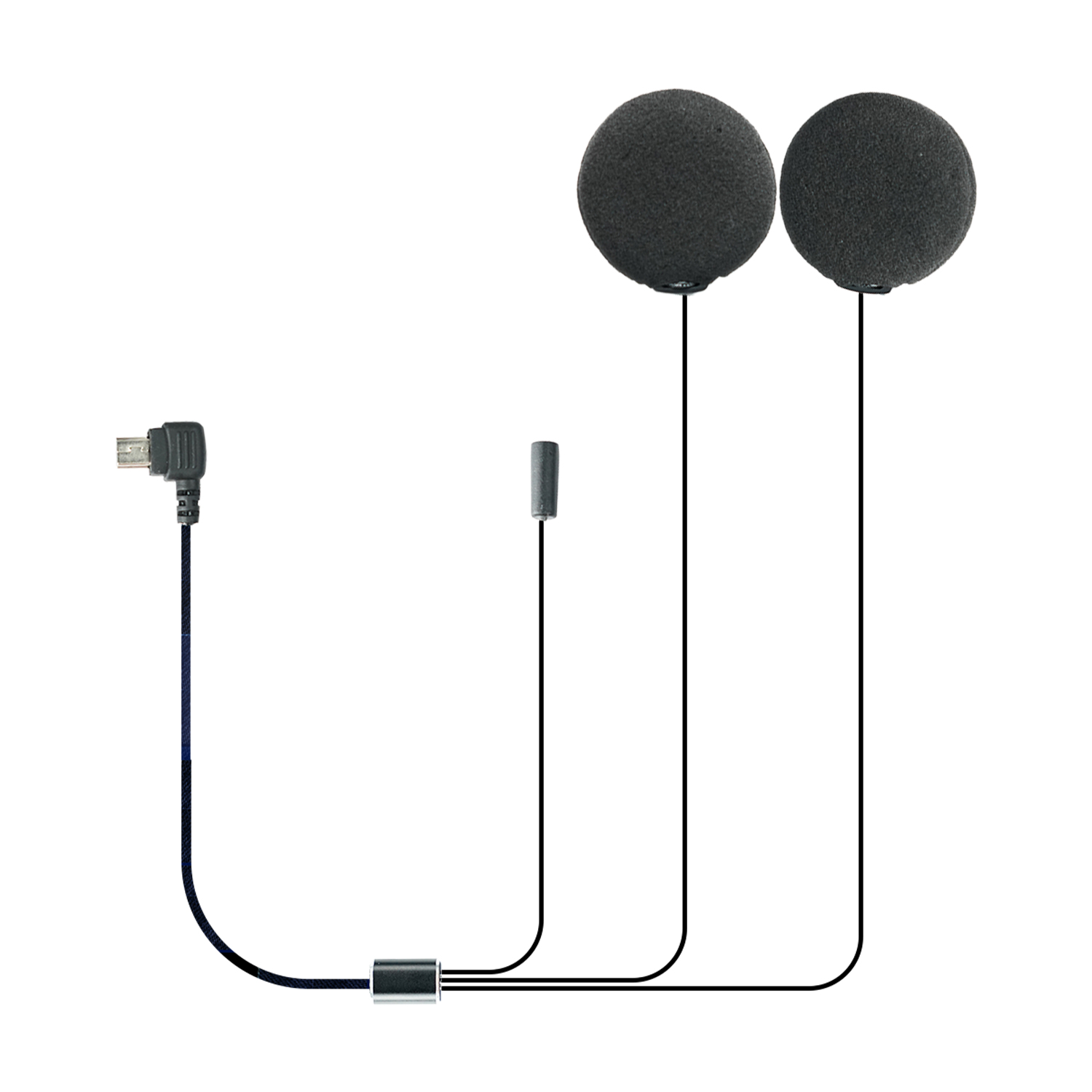 Fodsports Mikrofon Speaker Ear - Universal Motorcycle Helmet Intercom Headset ulasan dan harga