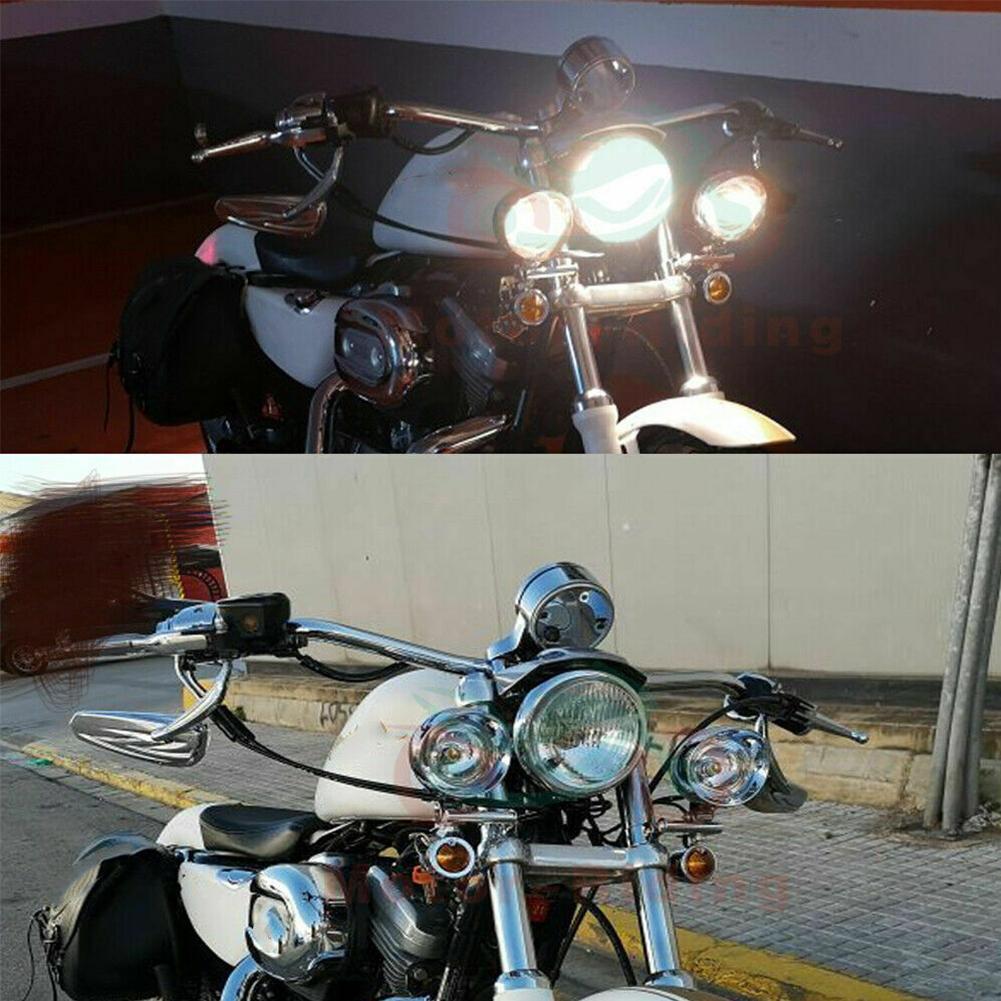 Lampu Kabut Sepeda Motor Unive - Universal Motorcycle Led Headlight Projector ulasan dan harga