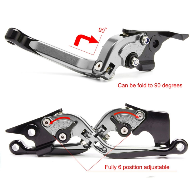 Untuk Husqvarna Svartpilen 401 - Cnc Aluminum Adjustable Brake Clutch Levers ulasan dan harga