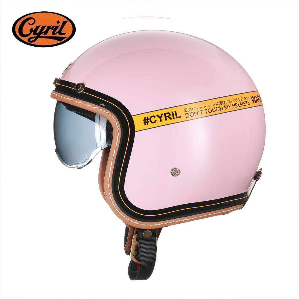 Helm Skuter Listrik Model Retr - Vintage Open Face Retro Helmet ulasan dan harga