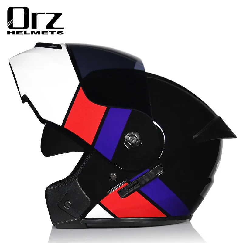 Orz901 helm balap wajah penuh  - Dual Visor Motorcycle Racing Helmet ulasan dan harga