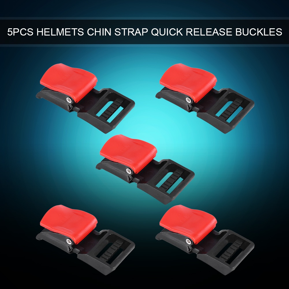 5 buah Gesper Klip Helm Motor  - Quick Release Buckle Motorcycle Helmet ulasan dan harga
