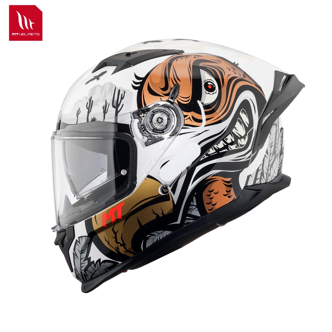 Helm Sepeda Motor Baru Sharp 5 - Dual Visor Motorcycle Racing Helmet ulasan dan harga