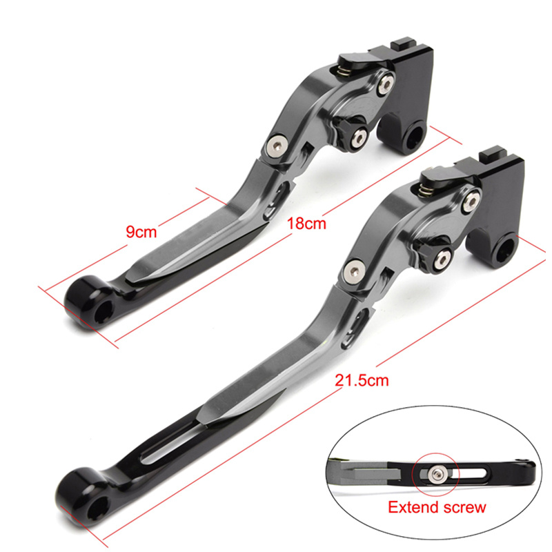 Untuk MT-07 FZ-07 MT 07 FZ07 M - Cnc Aluminum Adjustable Brake Clutch Levers ulasan dan harga