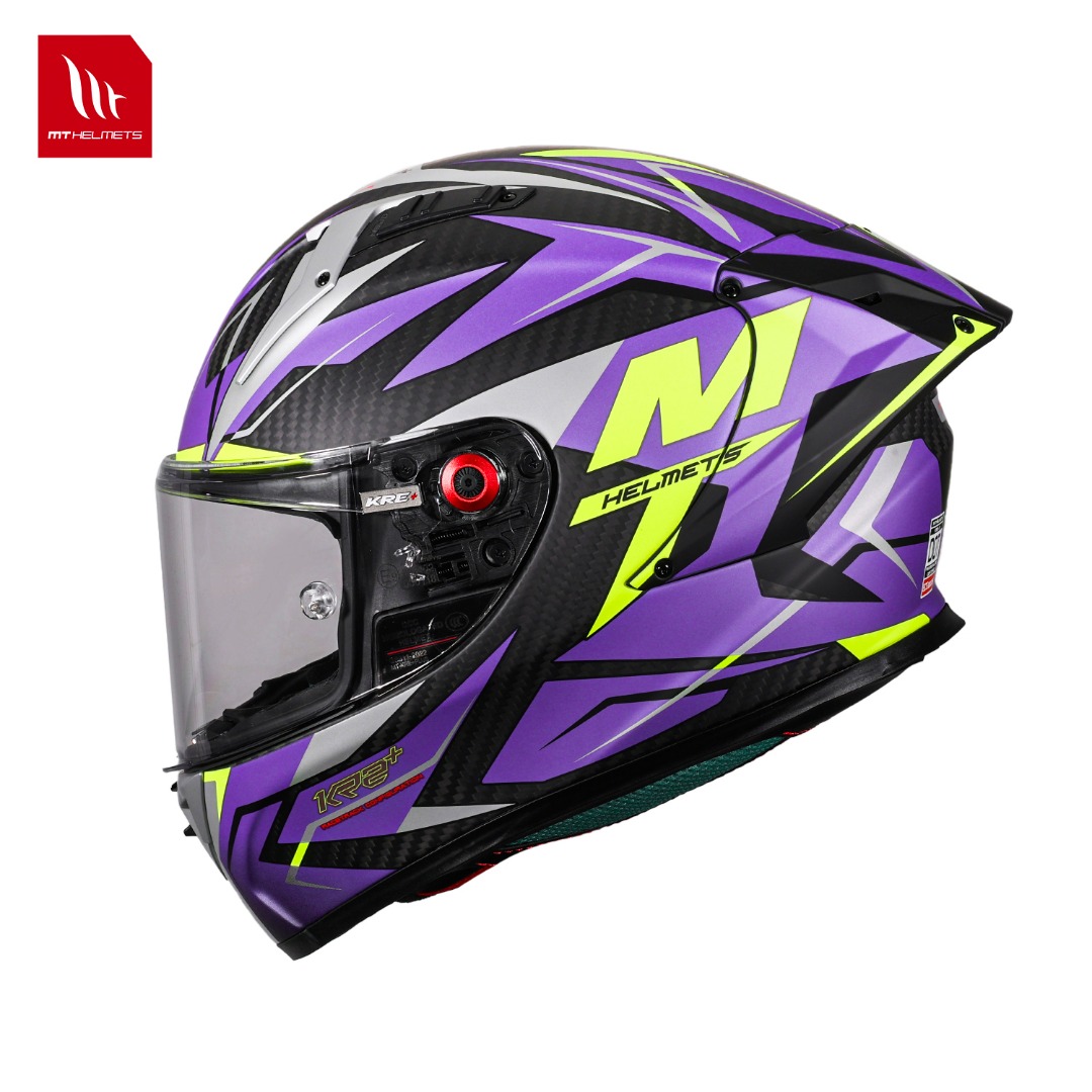 Helm Motor Full Face Serat Kar - Carbon Fiber Lightweight Motorcycle Helmet ulasan dan harga