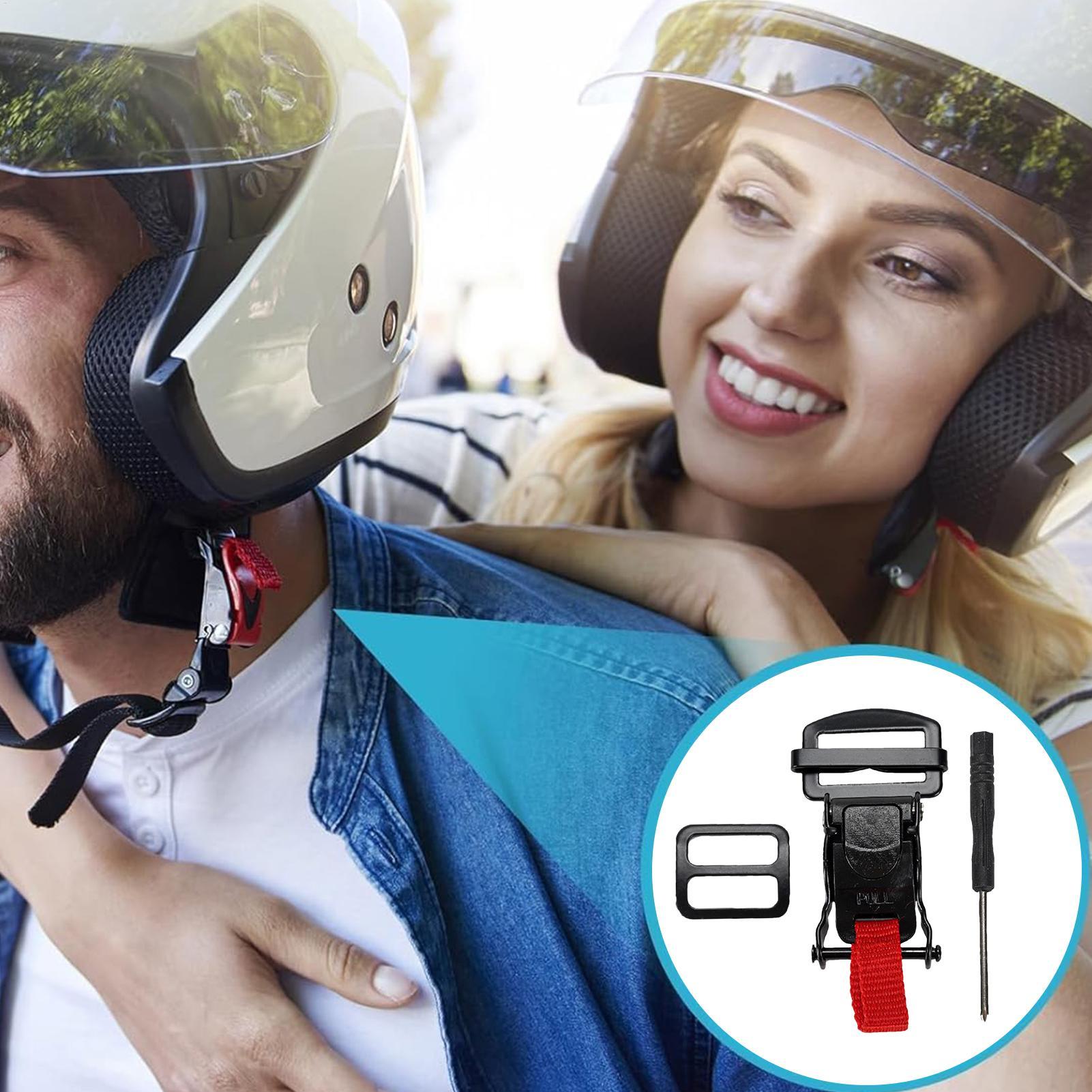 Helm Sepeda Motor Gesper Pelep - Quick Release Buckle Motorcycle Helmet ulasan dan harga