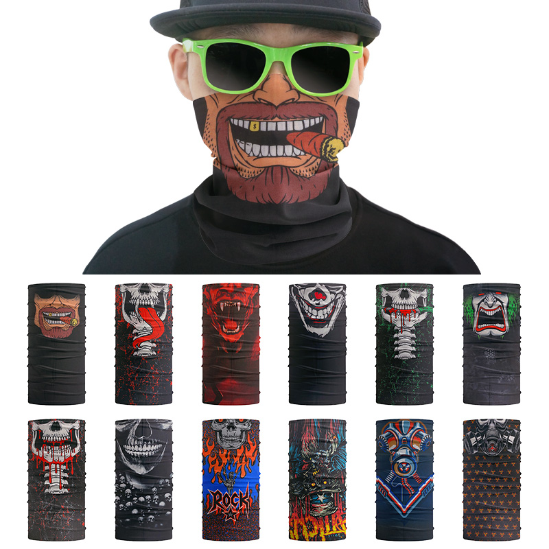 Outdoor 3D tengkorak Bandana H - Riding Gear ulasan dan harga