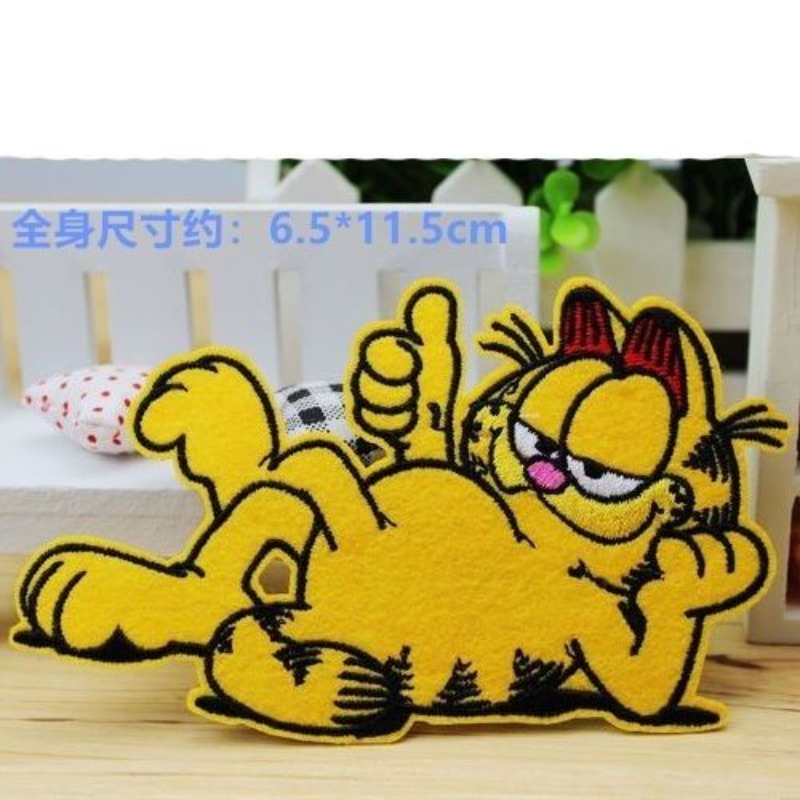 Stiker Kain Bordir Garfield Kr - Atv Parts ulasan dan harga